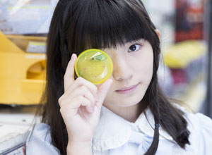 注目の中学生女優・蒼波純