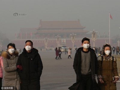 まるで国全体がスモークドチャイナ……中国・大気汚染「最悪レベル」を更新中！の画像1