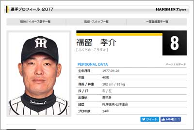 ゲス不倫阪神タイガース・福留孝介に「処分なし」!?　チーム内では不協和音も……の画像1