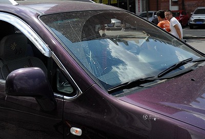クラクションに激怒し 車のフロントガラスを素手で破砕 凶暴 アウトロー妊婦 が中国各地で大暴れ 日刊サイゾー