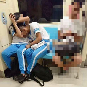 電車内での乳舐めに、校舎ベランダや屋上でフェラ! 台湾中高生の性欲が、所構わず暴走中!の画像2