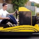 20歳の青年が50万個以上のレゴ・ブロックで本物の自動車を製作！　その試乗動画がすごい