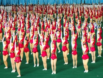 女子学生2 000人が猛特訓中 北朝鮮 5年ぶりの アリラン祭 で大もうけのシナリオ 日刊サイゾー