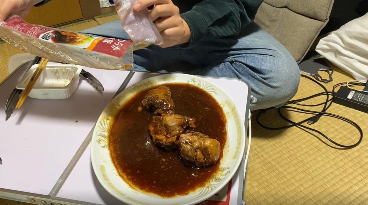 【読めるYouTube動画】YouTuber・怪物くんが食らう「業務スーパーゆせん商品BEST5」!!【骨にも味ついてる】の画像24