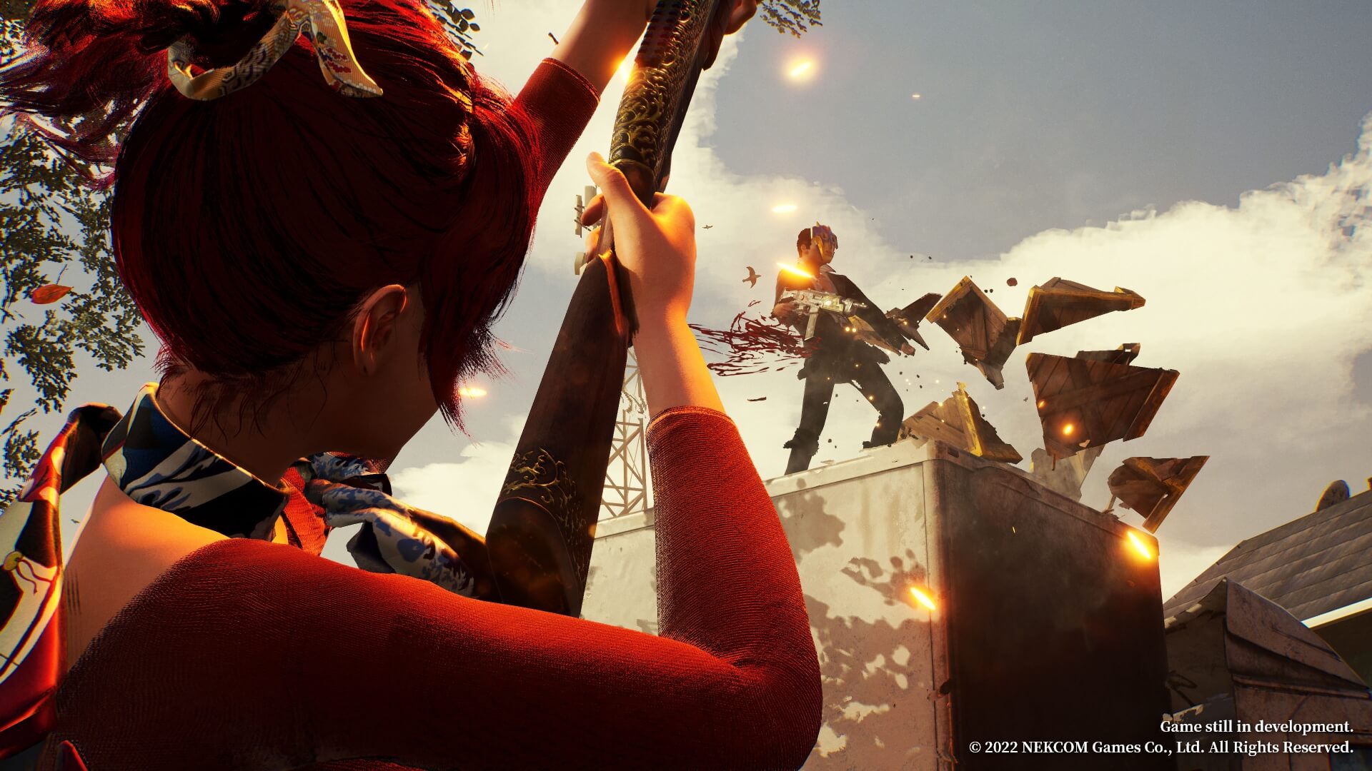 なんだこの世界観!? 突如発表されたRPG『昭和米国物語』には大事MAN+例のプール!の画像4