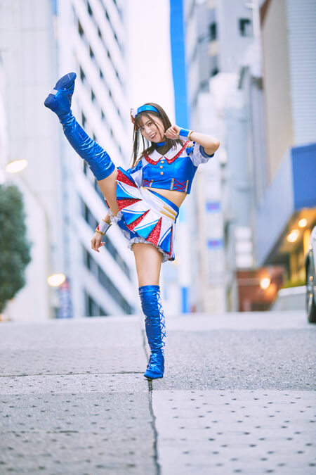 SKE48でプロレスラー。荒井優希が語る、トリコロールなコスチュームの魅力はアイドル衣装とここが違う！の画像4