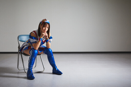 SKE48でプロレスラー。荒井優希が語る、トリコロールなコスチュームの魅力はアイドル衣装とここが違う！の画像5
