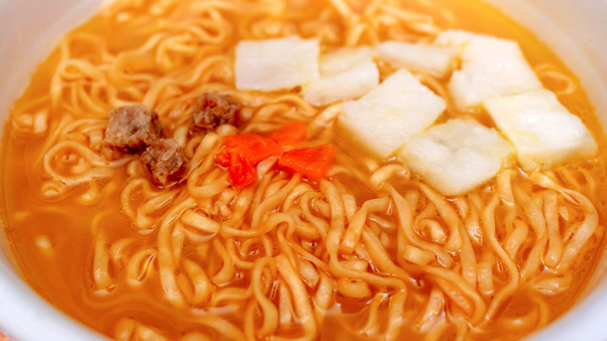 2)「チキンラーメン」がナポリタンやピザトーストに!? 鶏ガラアイデンティティ崩壊危機の3品の画像12