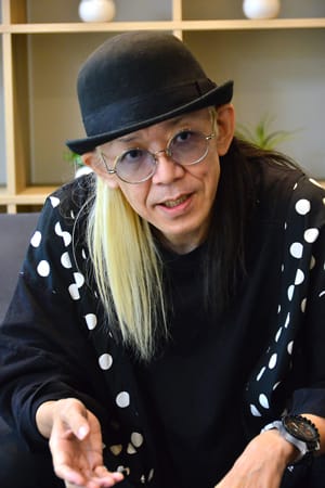 "インタビューに答えるGargoyleのボーカル・KIBA氏02