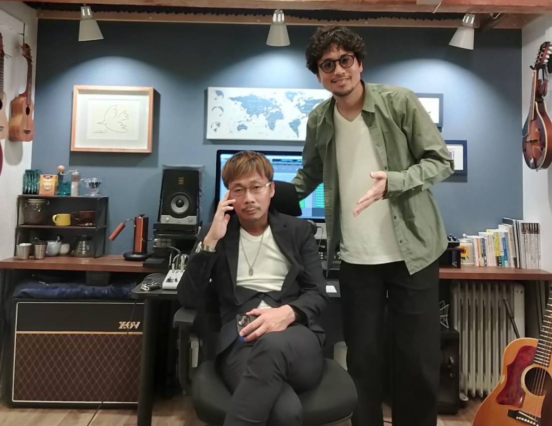 ケイスケサカモトさんと筆者